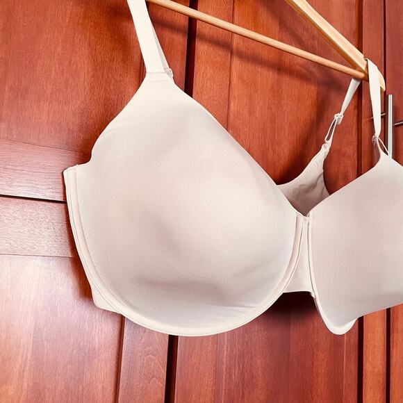 Skims Fits Everybody T-Shirt Demi Bra Mica Size 44H - Picture 2 of 7